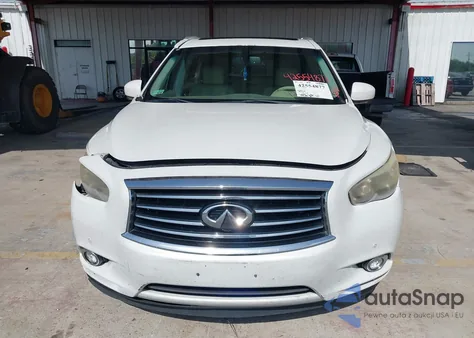 2013 Infiniti Jx35 z USA, uszkodzony, nr VIN 5N1AL0MN6DC303110